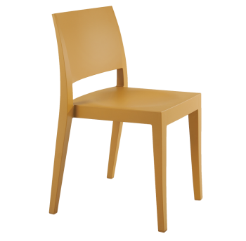 Стул Papatya Gyza матовый желтый