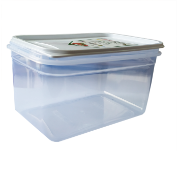 Контейнер Flexy Box прямоугольный 1,3 л прозрачный крышка белая Irak Plastik