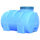 Бак 250 л горизонтальний ГО ПБ блакитний