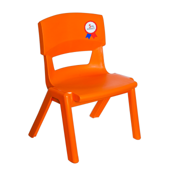 Стілець дитячий Irak Plastik Jumbo №1 помаранчевий