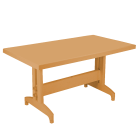 Стіл PAPATYA Престиж 80x140 тик