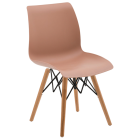 Стілець Tilia Laser-V ніжки букові світло-коричневий