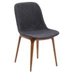 Стілець Tilia Shell-W Pad сидіння з тканиною pied de poule-07