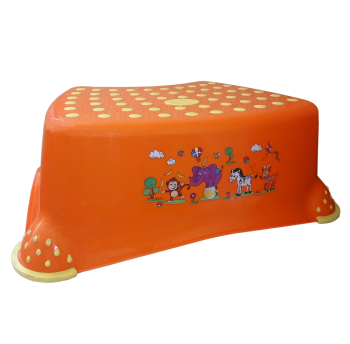 Ступенька детская Irak Plastik оранжевая