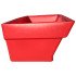 Грядка пластиковая 210 л красная 