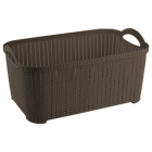 Корзина Flexi 22 л тёмно-коричневая