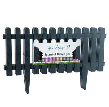 Заборчик Istanbul 55 x 34 см антрацитовый