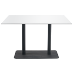 База стола Lotus Square 40x75x73  см черная Papatya