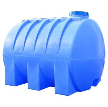 Бак 5000 л горизонтальный ПБ голубой