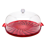 Тортовниця Кристал червона Тортовниця Кристал червона