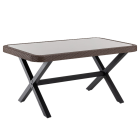 Стол Tilia Osaka-X 150 x 90 см столешница в стекле венге