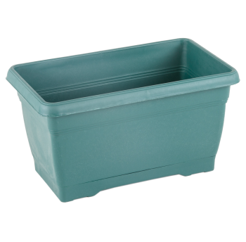 Горшок для цветов балконный Villa 6 л зеленый