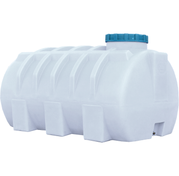 Бак 750 л горизонтальний ГО ПБ білий