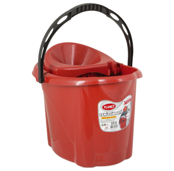 Ведро для уборки Planet №1 12 л красное