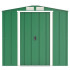 Сарай металлический ECO 202x122x181 см зеленый с белым