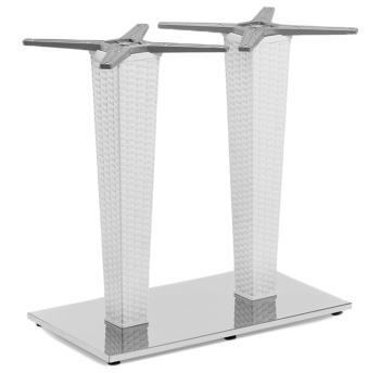 База стола Tilia Antares Double белая слоновая кость 