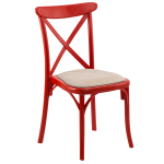 Стілець Tilia Capri Pad червоний Стілець Tilia Capri Pad червоний