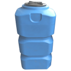 Емкость 500 л вертикальная квадратная ХБП голубая