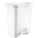 Ведро для мусора с педалью Irak Plastik Stella 45л белое