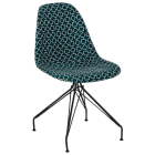 Стілець Tilia Eos-X сидіння з тканиною, ніжки металеві фарбовані ARTCLASS 808