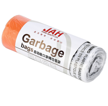 Пакети для сміття JAH з затяжками для відер 6-15 л 