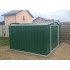 Сарай металевий ECO 320x241x196 см зелений з білим