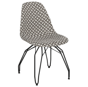 Стілець Tilia Eos-M сидіння з тканиною, ніжки металеві фарбовані ARTCLASS 802