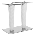 База стола Tilia Antares Double белая слоновая кость База стола Tilia Antares Double белая слоновая кость