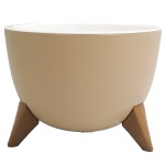 Горщик для квітів Ufo 2 л бежевий Горщик для квітів Ufo 2 л бежевий