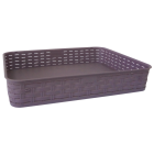 Корзина под ротанг 5,5 л фиолетовая