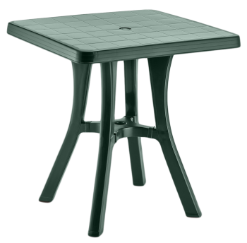 Стол квадратный Irak Plastik Royal 70x70 см зеленый