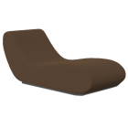 Шезлонг Papatya Aura Daybed Batyline Eden тёмный шоколад 50740
