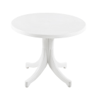 Стіл круглий Papatya Фаворит 90 білий