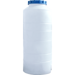 Бочка 300 л вузька вертикальна ВО ПБ біла Бочка 300 л вузька вертикальна ВО ПБ біла