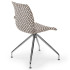 Стілець Tilia Lazer-Z сидіння з тканиною, ніжки металеві ARTCLASS 802