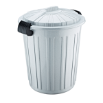 Бак для мусора Irak Plastik Luxury № 5 Herkul 73 л серый Бак для мусора Irak Plastik Luxury № 5 Herkul 73 л серый