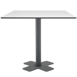 База стола Oxo II 60x60x73 см катафорез матовый антрацит Papatya