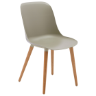 Стул Tilia Shell-N ножки буковые серый цемент