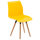 Стілець Tilia Laser-N ніжки букові жовтий