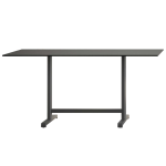 База стола Plus II 80x60x73 см серо-коричневая Papatya