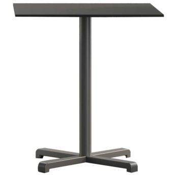 База стола Plus 63x63x73 см матовая антрацитовая Papatya