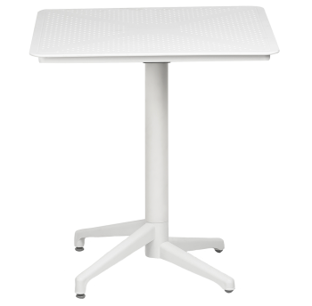 Стол с откидной столешницей Tilia Moon 70x70 см белая слоновая кость