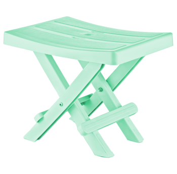 Табурет складной 35x25x28 см зеленый Irak Plastik