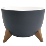 Горщик для квітів Ufo 10 л антрацитовий