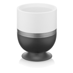 Горщик для квітів Ribbon 1,6 л овальний антрацитовий-білий Горщик для квітів Ribbon 1,6 л овальний антрацитовий-білий