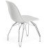 Стул Tilia Eos-M ножки металлические хромированные белая слоновая кость - белая слоновая кость