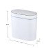 Сенсорное мусорное ведро JAH 8 л прямоугольное белое
