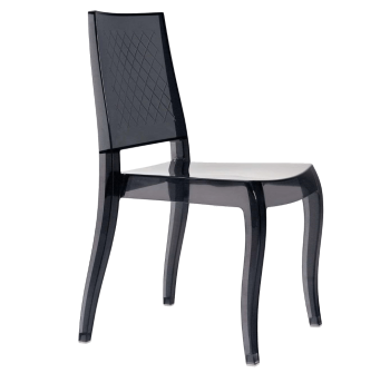 Стул Papatya Class-XС прозрачно-дымчатый