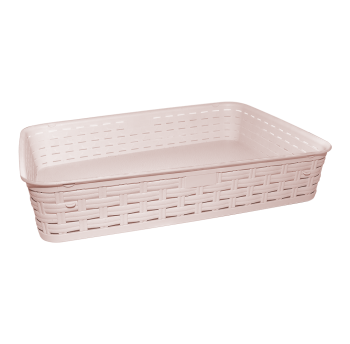 Кошик під ротанг 5,5 л пудровий