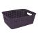 Кошик під ротанг c ручками 2,5 л фіолетовий